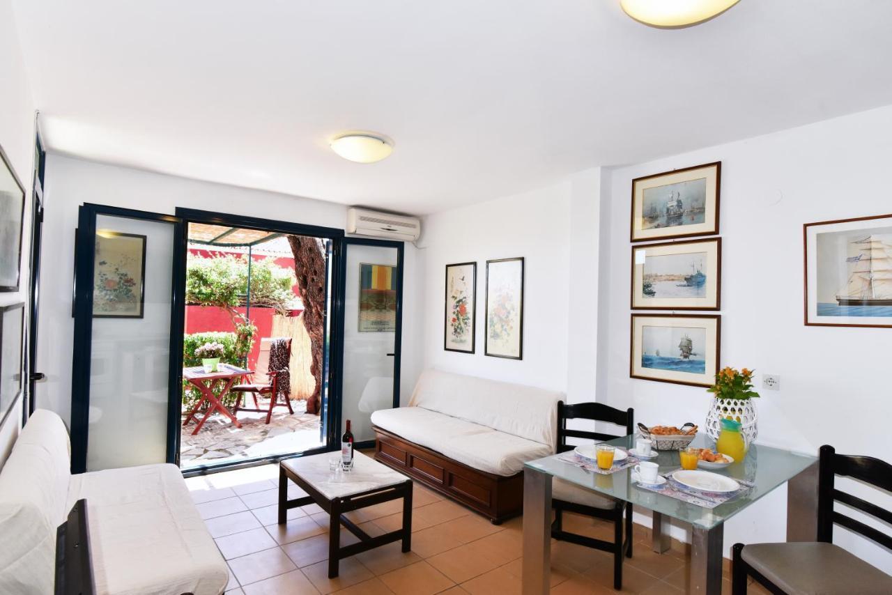 Barbati Beach House Appartement Buitenkant foto