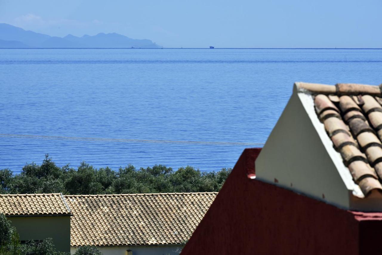 Barbati Beach House Appartement Buitenkant foto