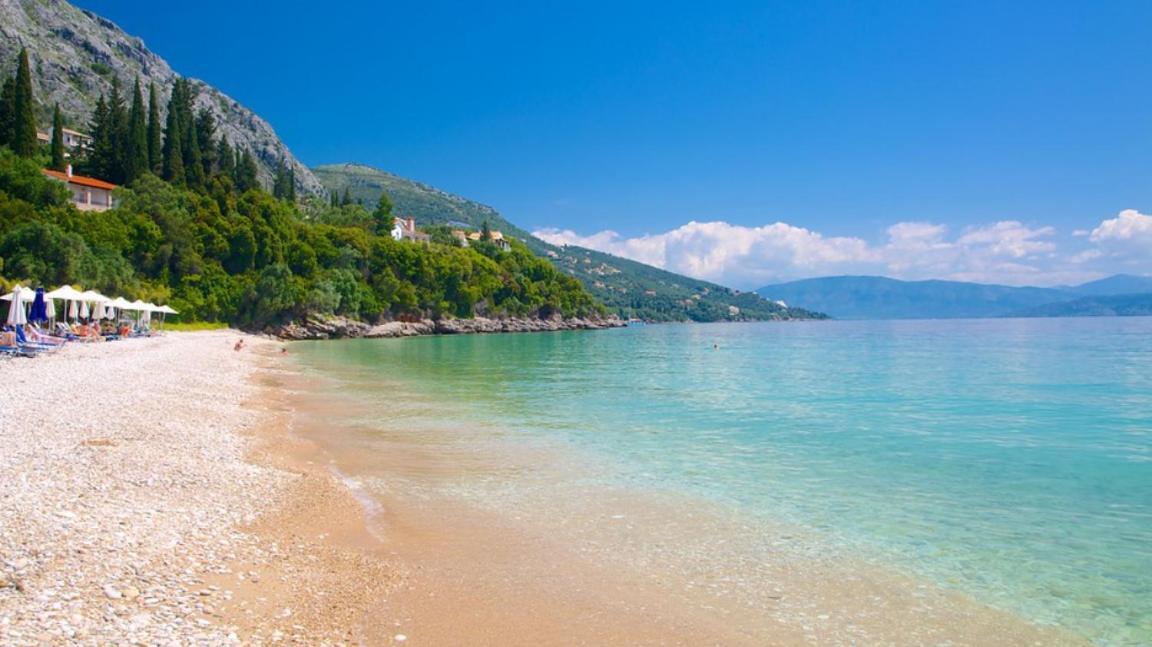 Barbati Beach House Appartement Buitenkant foto